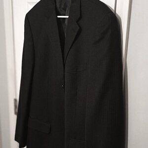 Paulo Solari Athlethic Fit Men Charcoal Suit Jacket Only   42L